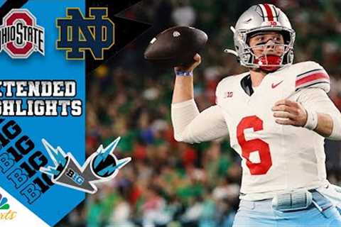 Ohio State vs. Notre Dame | EXTENDED HIGHLIGHTS | 9/23/2023 | NBC Sports