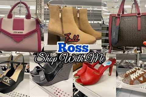 ROSS DRESS FOR LESS | 🍁 FALL 🍃 BOOTS SHOES DESIGNER PURSES 🍁Handbags 🍂Shop With Me! 🍃