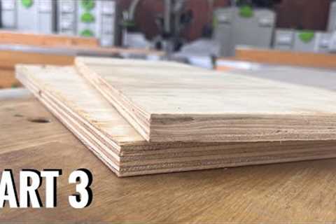 Cool idea in the workshop. Woodworking PART 3.