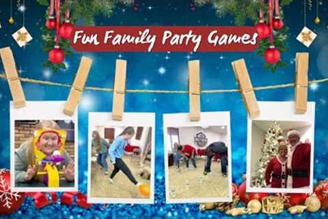 FUN FAMILY PARTY GAMES | CHRISTMAS PARTY IDEAS 2023