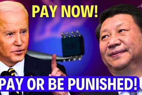 China SLAMS Sanctions Again on US Tech Giants Over Alleged $1 Trillion Debt