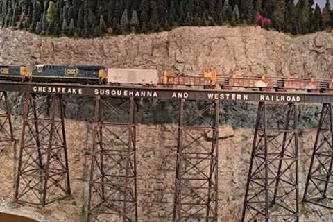 Ken Poznaniack's Incredible HO Railroad!