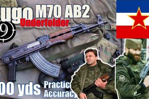 Yugo AK 🇷🇸 M70AB2 (Zastava under-folder) to 500yds Practical Accuracy