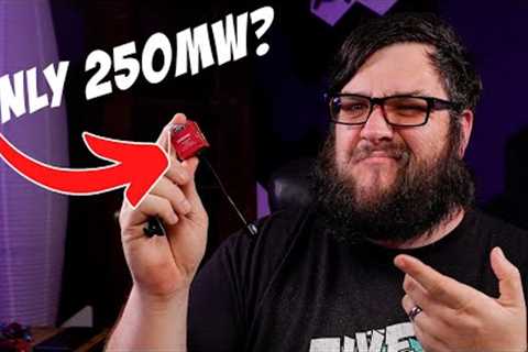 Do you even watt bro?  What is the deal with HDZero's Freestyle V2 VTX output power