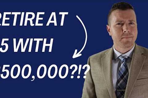 Can I Retire at 55 with $500,000 in Retirement Savings?