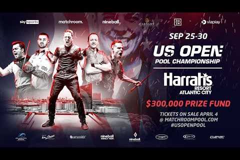 WATCH LIVE | 2023 US Open Pool Championship | Table One