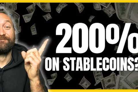 200% Returns On Stablecoins? Yield Farming | Crypto Passive Income