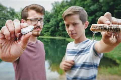 Lure making challenge/ Sticks and Rocks