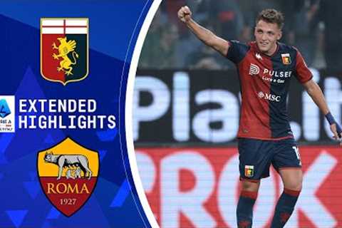 Genoa vs. Roma: Extended Highlights | Serie A | CBS Sports Golazo