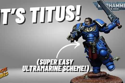 Paint Titus from Space Marine: The Board Game!