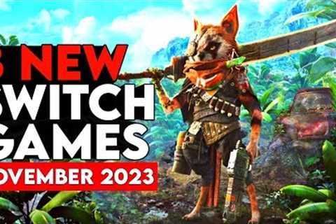 8 New Upcoming Nintendo Switch Games November 2023