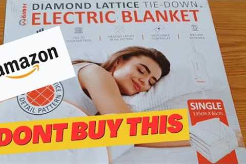 Cheap Electric Blanket Review | It's Rubbish
