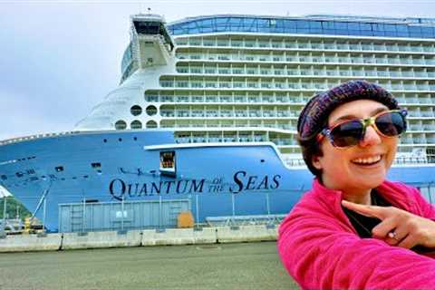 Boarding Our First Alaska Cruise Onboard Quantum of the Seas From Seattle!