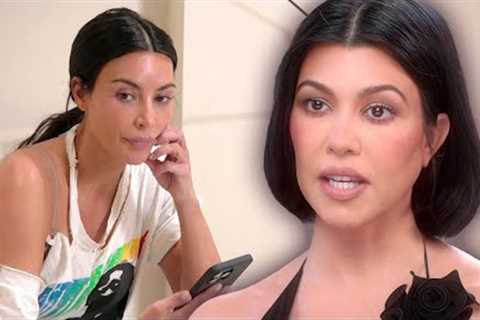 Kourtney Kardashian Calls Kim Kardashian a ‘F**king Witch’ During Heated Phone Call