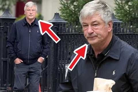 Tired Looking Alec Baldwin Steps Out For Coffee In NYC Ahead Of Being Honored At Film Festival