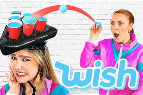 Testing the CHEAPEST Wish DRINKING GAMES!