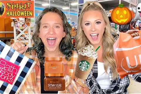 HUGE FALL SHOPPING SPREE (SPIRIT HALLOWEEN, BATH &amp; BODY WORKS, ULTA, &amp; MORE!)