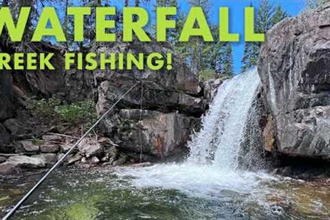Fishing a WILD Gorge Full of Waterfalls! (Tenkara Fly Fishing)