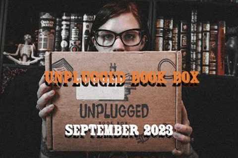 Unplugged Book Box Unboxing: Adult Box September 2023| Violet Prynne