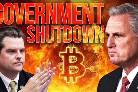 Government Shutdown Countdown⚠️Crypto Market Crash Incoming?🔥