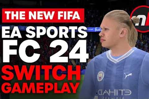 EA Sports FC 24 Nintendo Switch Gameplay