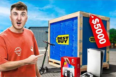 I Bought A $5000 Best Buy Mystery Box... (INSANE!)