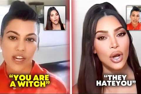 Kourtney Kardashian CONFRONTS Kim Kardashian For Using Her Kids