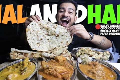 JALANDHAR'S BEST BUTTER CHICKEN, CHICKEN IRANI, PAPER PAROTHA, MUTTON TIKKA, CHICKEN RARA MUKBANG