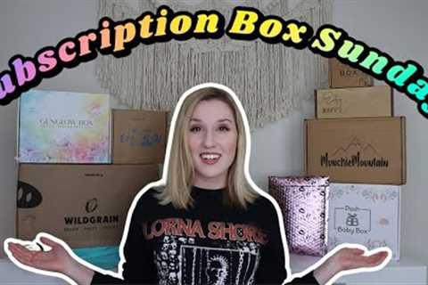 HALLOWEEN VIBES 👻🎃🕷️ | Subscription Box Sunday | Vol. 1 October 2023