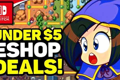 BIG Nintendo Switch EShop Sale! 20 Great Deals Under $5!