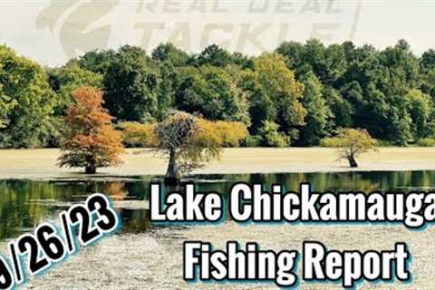 Lake Chicamauga Fishing Report September 26, 2023