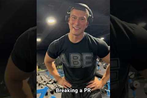 Breaking a PR vs. Failing a PR #trendingshorts #gym #fitness #comedy #workout #skit