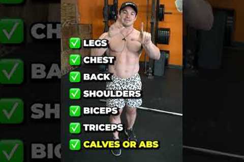 Why You Should Do Full Body Training Spits (Instead Of Push/Pull)