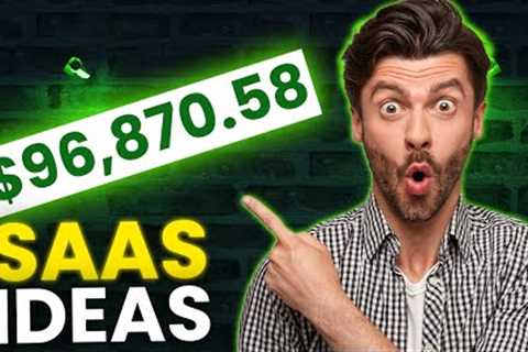 4 Profitable SaaS Apps IDEAS with $0 Budget - This is How to Do It