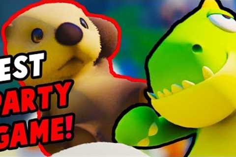This PARTY GAME might be the BEST of ALL TIME... | Party Animals | Funny Moments