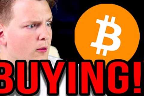 I AM BUYING ALL BITCOIN I CAN GET NOW!! (uptober tomorrow)
