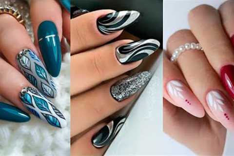 Nail Art Design  🍁❤️🍂💅 Compilation For Beginners | Simple Nails Art Ideas Compilation #596