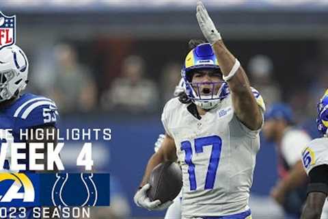 Los Angeles Rams vs. Indianapolis Colts | 2023 Week 4 Game Highlights