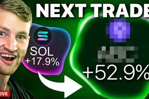 Altcoins Pumping! My Next Big Trade! (WATCH NOW)