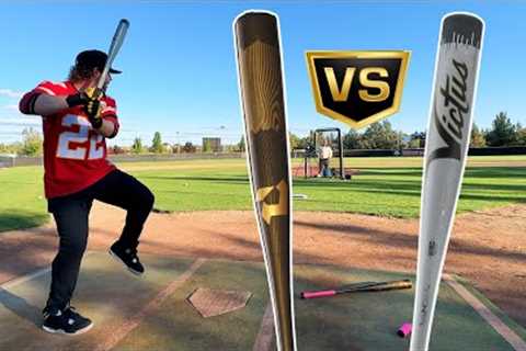 2024 Victus Vandal LEV3 vs. DeMarini Voodoo One | BBCOR Baseball Bat Review