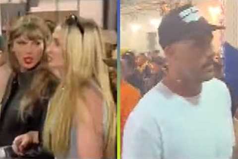 Watch Taylor Swift and Travis Kelce Leave MetLife Stadium Separately