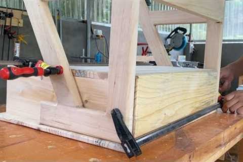 Crafting a Small Wooden Study Desk for My Little Daughter: A Useful Family Woodworking Project
