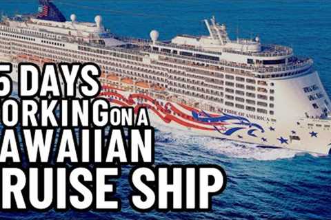WORKING ON A CRUISE SHIP | DECK DEPARTMENT | SAILING THE HAWAIIAN ISLANDS