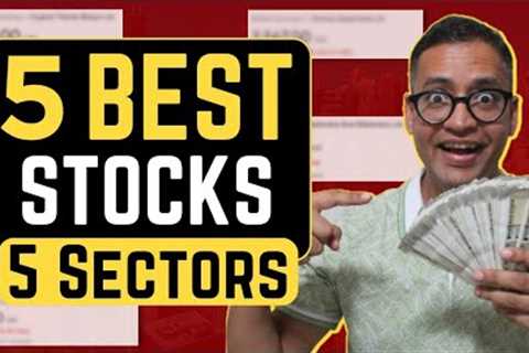 5 Stocks From 5 Different Sectors For Long Term Investment | Best Stocks | Rahul Jain Analysis