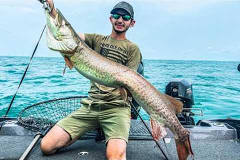 Musky Fishing Lake St. Clair with Todd and Joey Leopardi and Chris Schrecengost