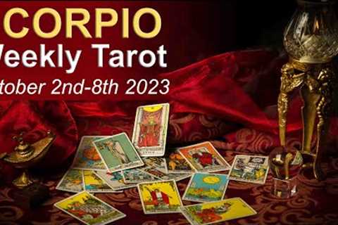SCORPIO WEEKLY TAROT READING A FRESH PERSPECTIVE &amp; A CHANGE OF POSITION October 2nd - 8th 2023