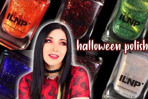 ILNP Fright Night Halloween 2023 Nail Polish Collection Swatches and Review || KELLI MARISSA