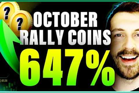 These 3 Altcoins Will BREAKOUT in October | Crypto Rally 🚀
