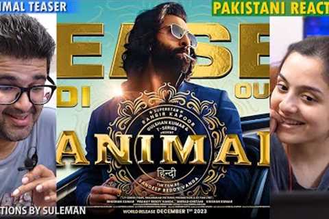 Pakistani Couple Reacts To ANIMAL Teaser | Ranbir Kapoor | Rashmika M |Anil Kapoor | Bobby Deol