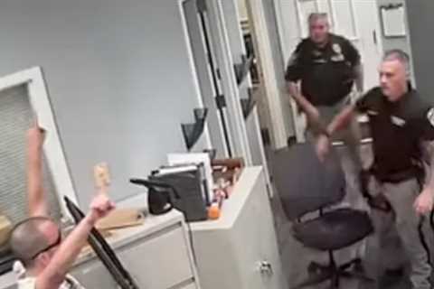 Video: New Jersey Man Crashes Into Police Station Blasting Guns N' Roses 'Welcome to the Jungle'